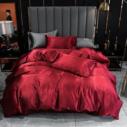 Luxury 6-Piece Silk Bed Sheet Set