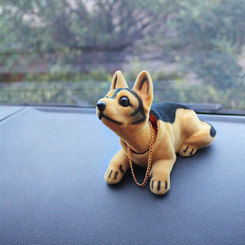 Fun Car Dog Bobble Head Decor - Fesara