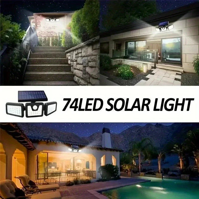 Bright Outdoor Motion Sensor Security Light