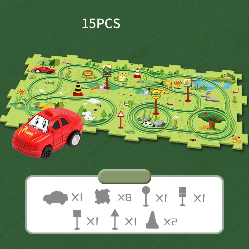 Fun 3D Jigsaw Car Toy