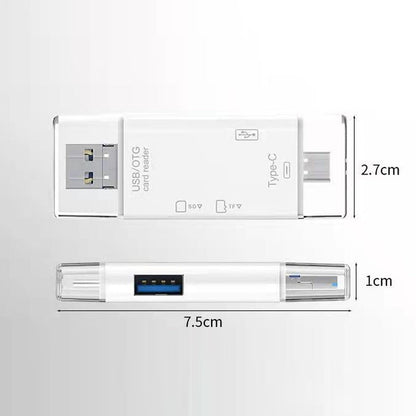 Multi-Function 6-in-1 USB Card Reader