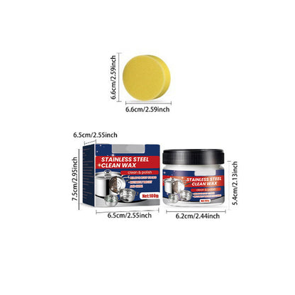 Heavy Duty Metal Polish Cleaning Wax