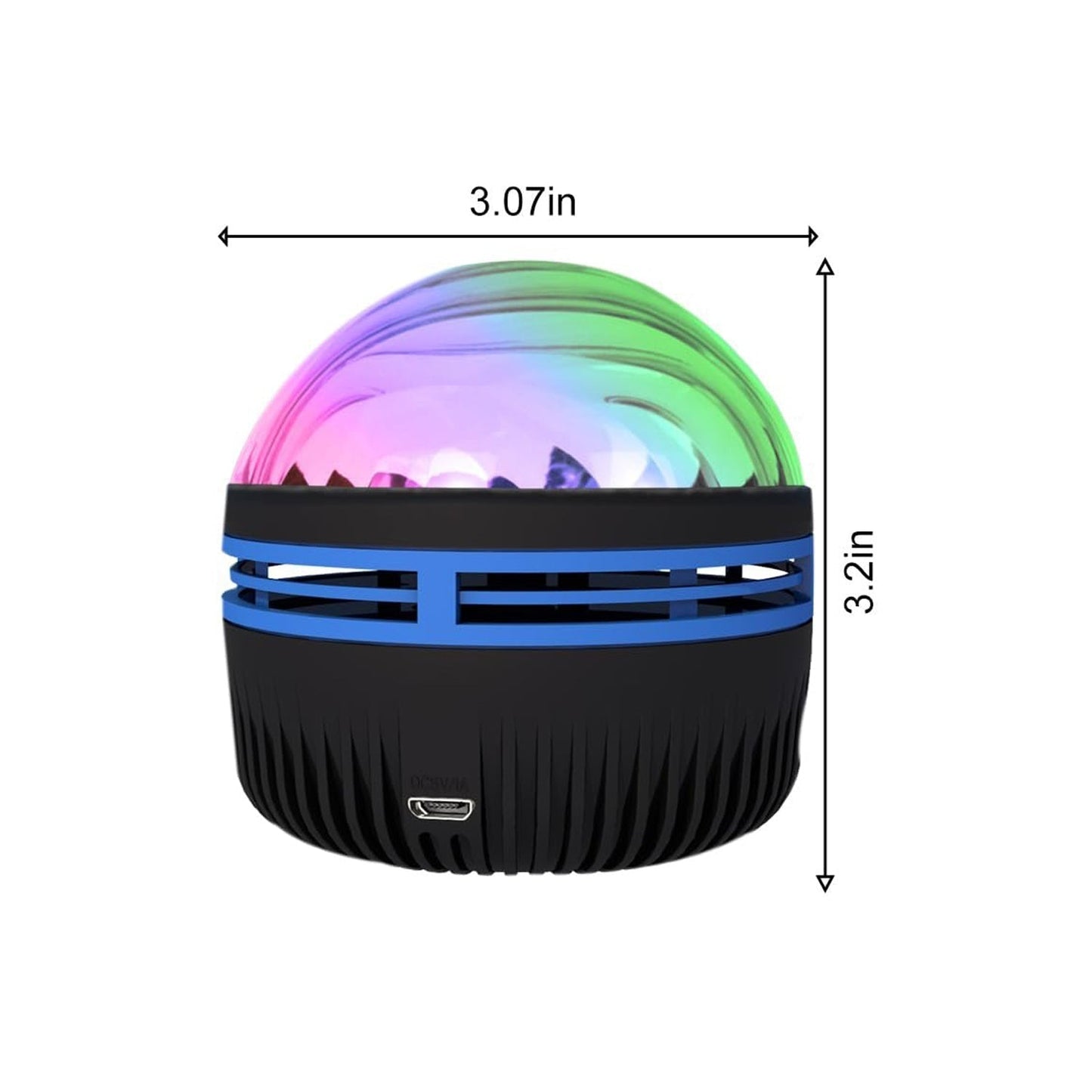 Colorful Night Sky and Wave Projector Lamp