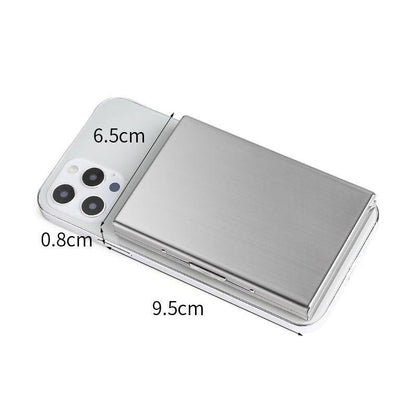 Slim Card Holder with RFID Blocking Protection
