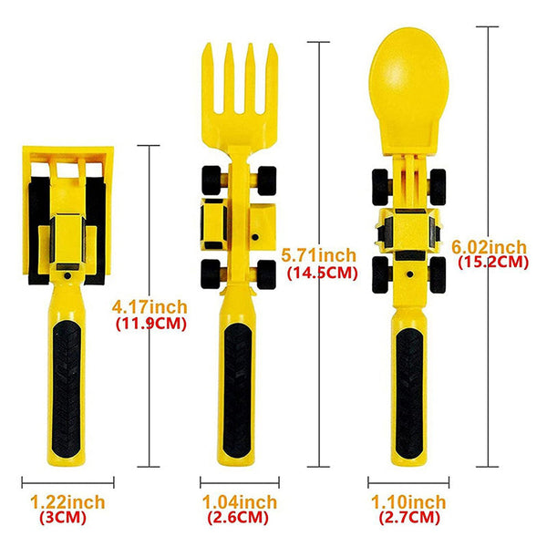 Fun Kids Stainless Steel Cutlery Set - Fesara
