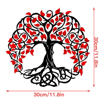 Nature Inspired Metal Tree Decoration
