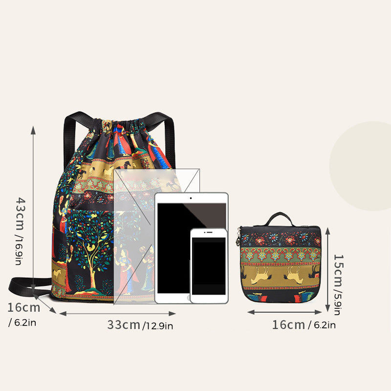 Spacious Water Resistant Gym Backpack