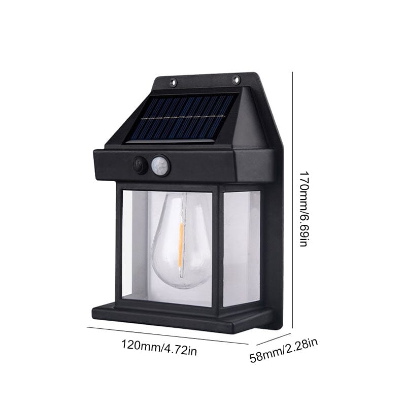 Outdoor Solar Powered Wall Lamp