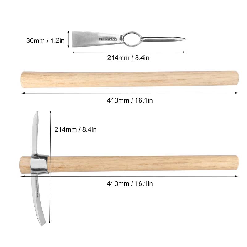 Heavy Duty Double Head Pick Axe Tool