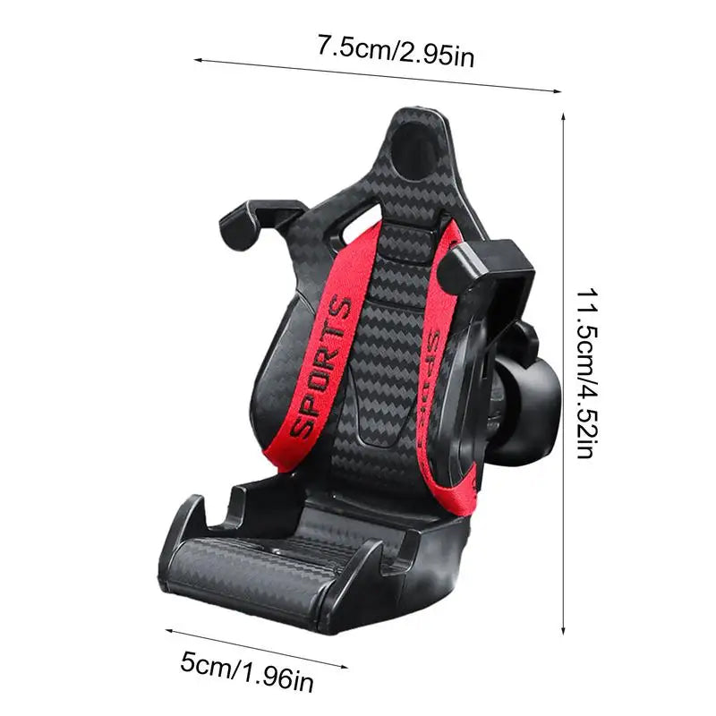 Car Phone Mount Racing Seat Belt Holder