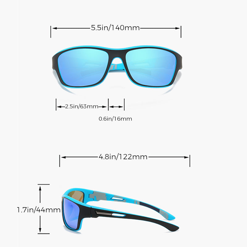 Fesara | Men's Polarized Sports Sunglasses with UV Protection