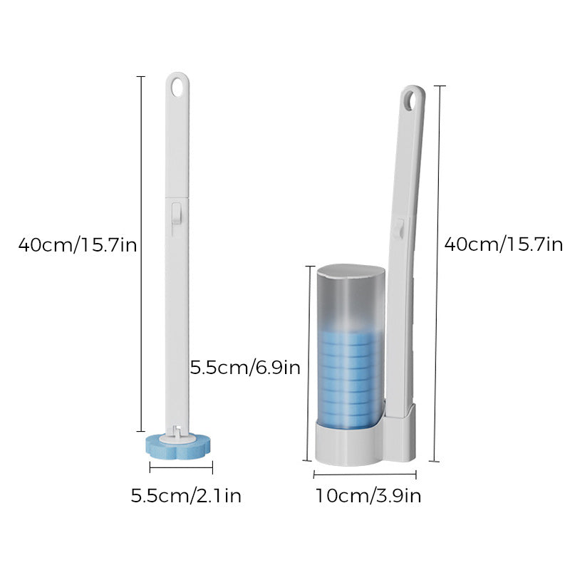 Simple Bathroom Toilet Brush Set