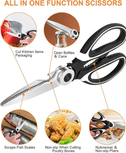 Premium Kitchen Shears for Cooking and Prep