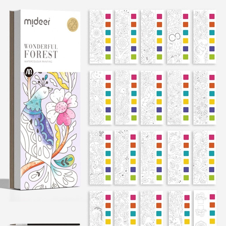 Colorful Children's Watercolor Art Painting Kit