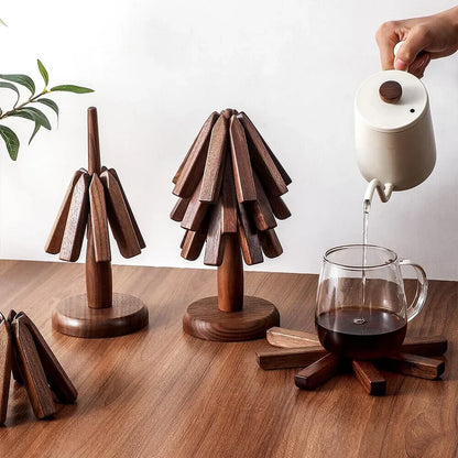 Handcrafted Wood Coasters - Fesara