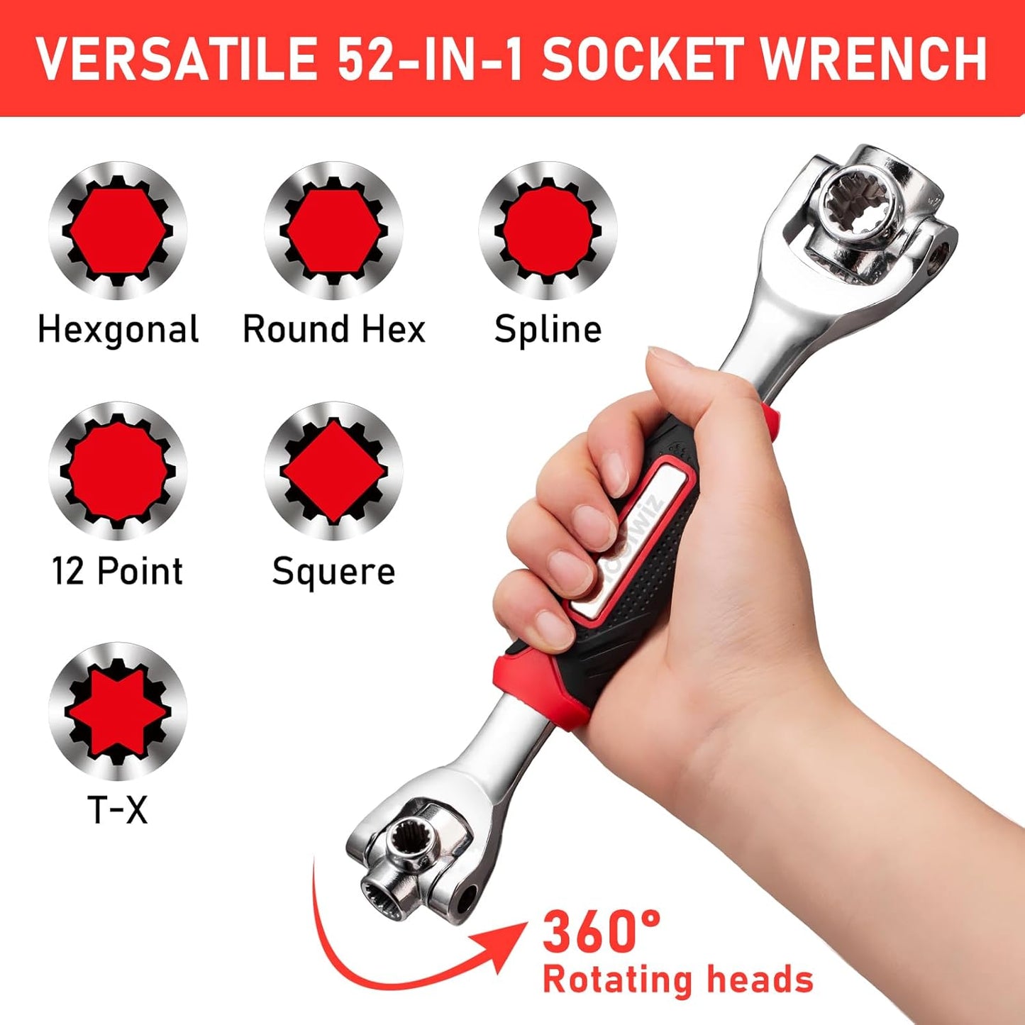 Heavy Duty Electric Impact Wrench Set