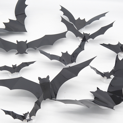 Spooky 3D Bat LED Wall Lamp