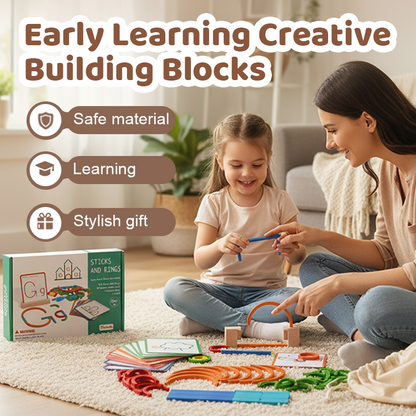 Interactive Kids Learning Blocks Toy Set