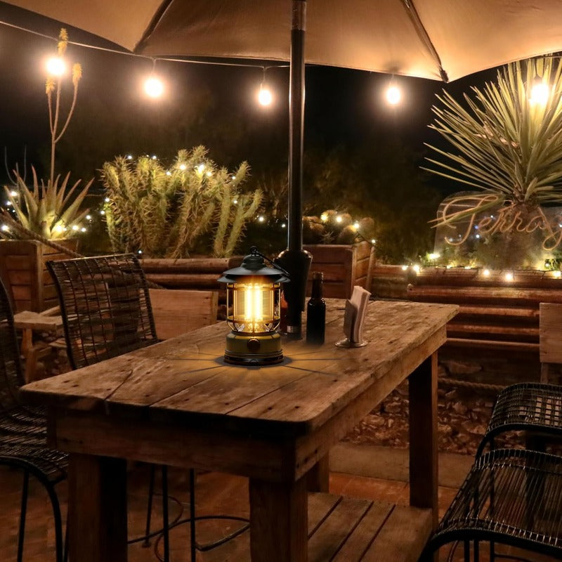Portable Vintage LED Outdoor Lantern