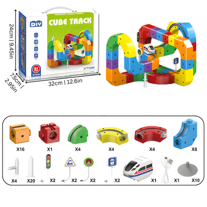 Fun Interactive Learning Track Toy