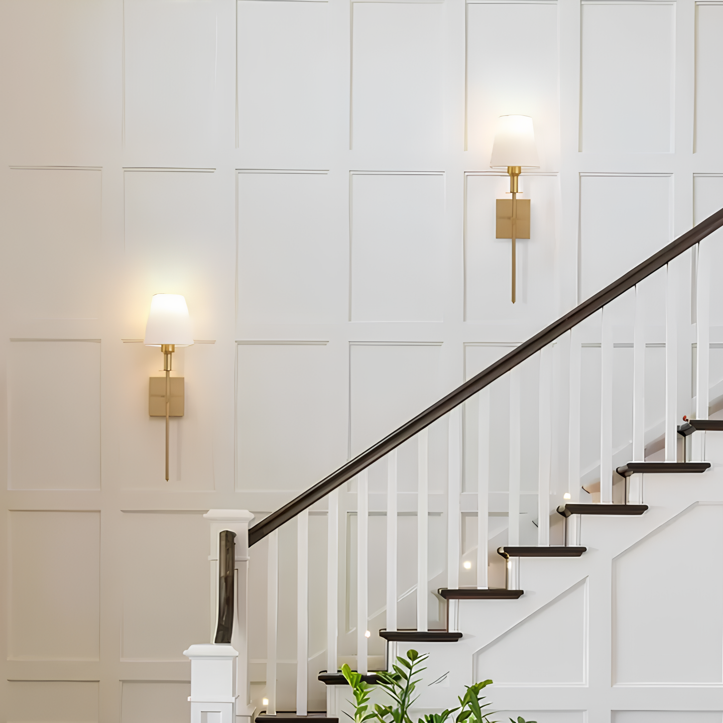 Wireless Rustic LED Wall Lamp