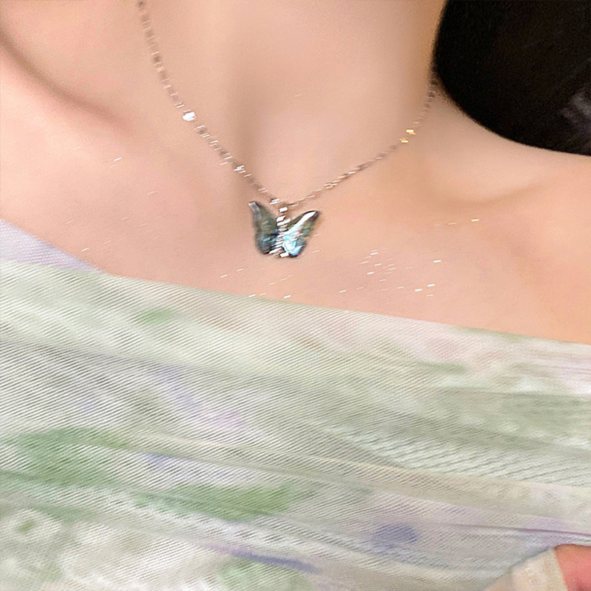 Beautiful Butterfly Pendant Necklaces