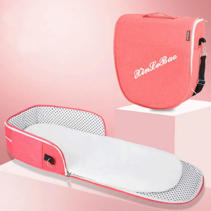 Portable Baby Travel Bed with Net and Carry Bag