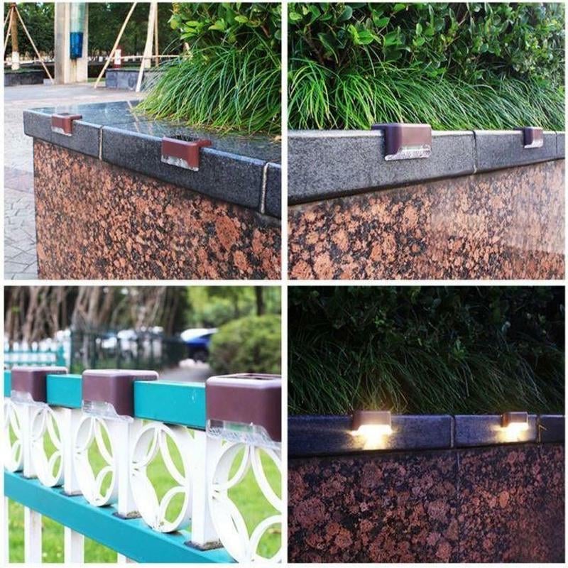 Eco Friendly Solar Powered Garden Step Lights