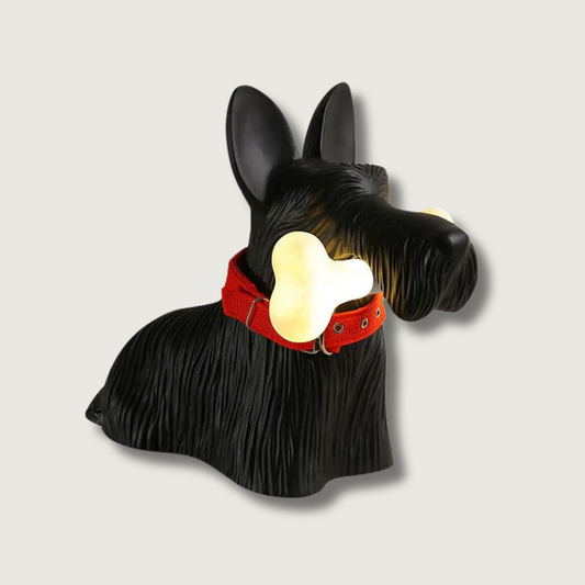 Fun Scottie Dog Night Light Lamp - Fesara