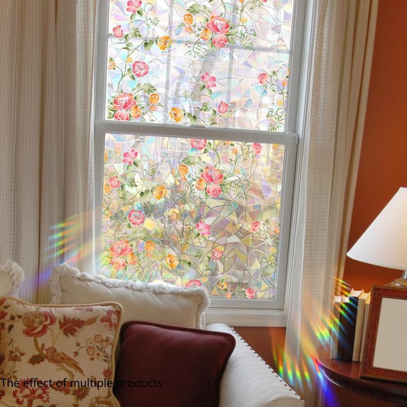Beautiful Flower Window Decal