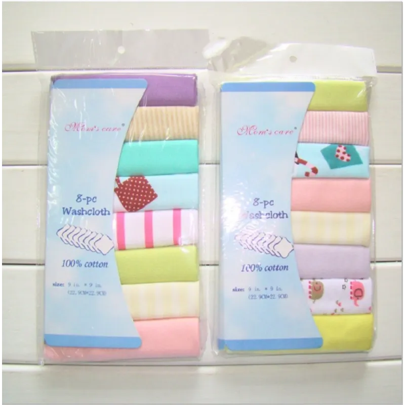 Gentle Baby Cotton Cloths - Soft Washcloths Set