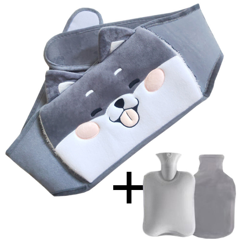 Soft Reusable Heat Wrap Belt for Hot Water Bottle - Fesara