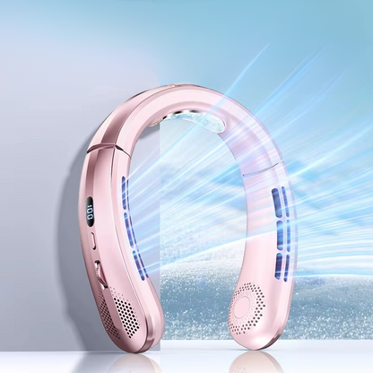 Compact Portable Neck Fan Cooler Rechargeable Personal