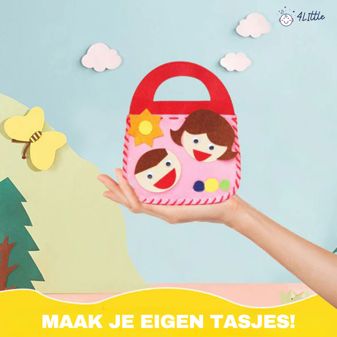Fun Kids DIY Backpack Making Kit for Boys & Girls