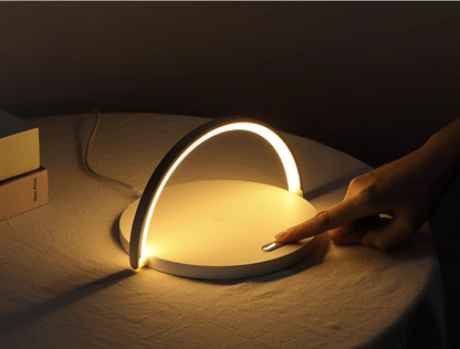 Ambient 3-in-1 LED Night Lamp With Wireless Charger