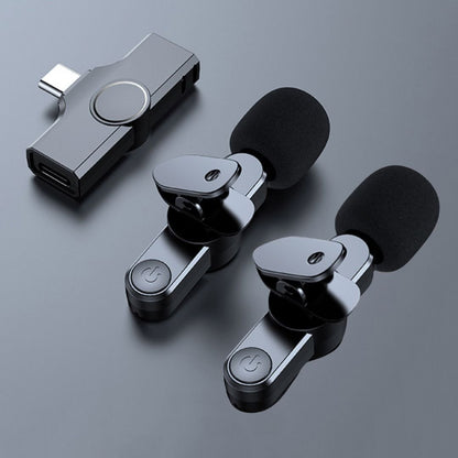 Compact Phone Lavalier Mic with Long Battery Life