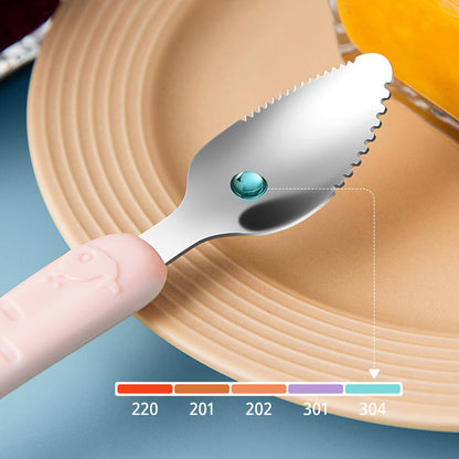Soft Baby Silicone Spoon Set
