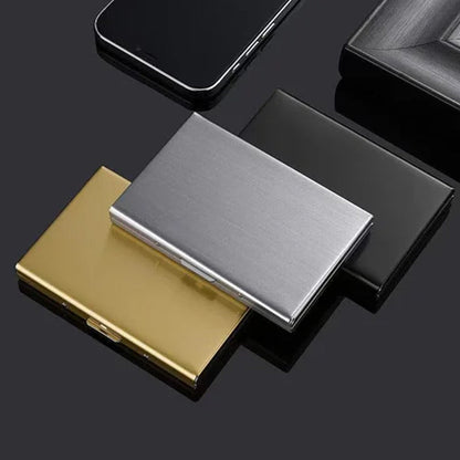 Slim Card Holder with RFID Blocking Protection