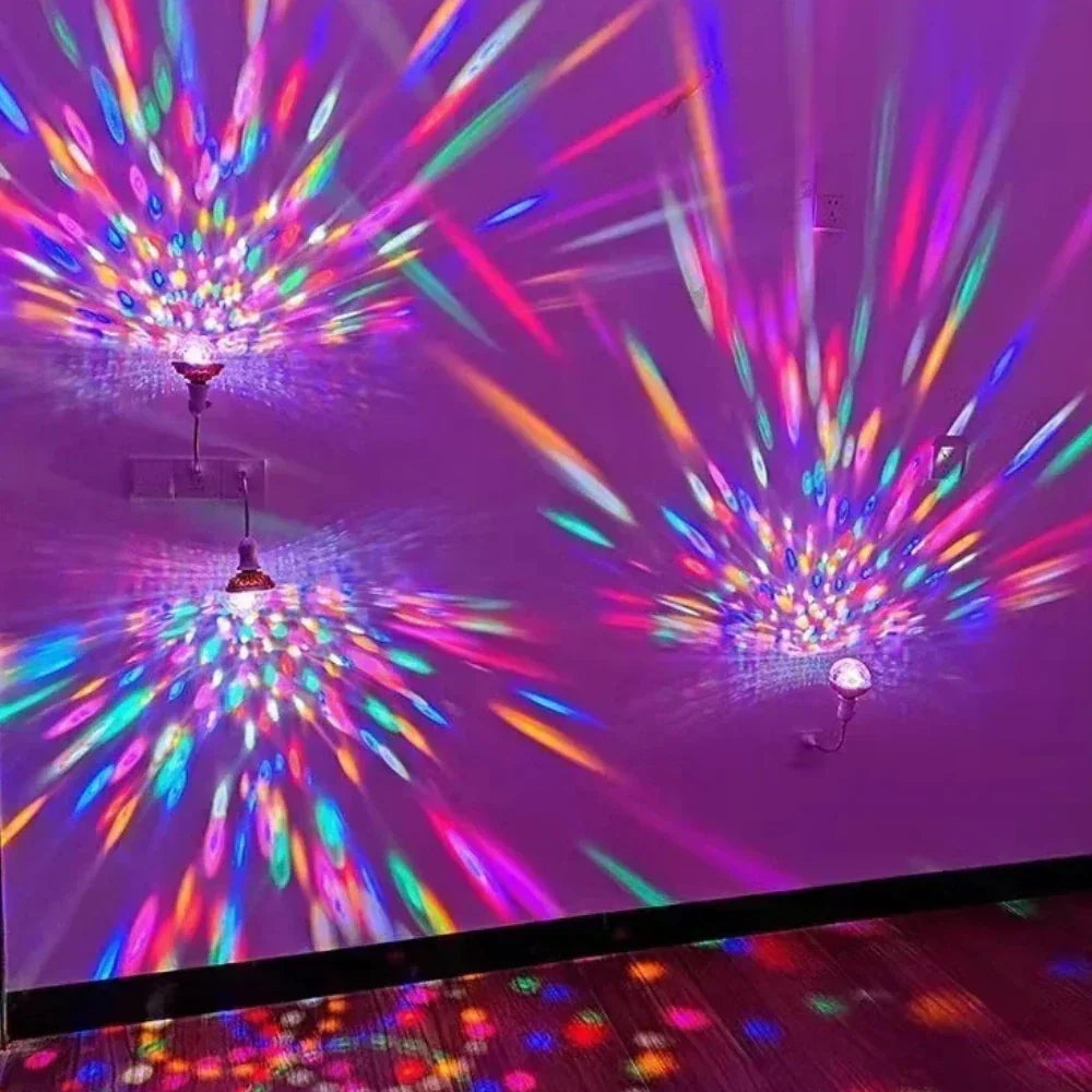 Colorful Rotating Party Lamp