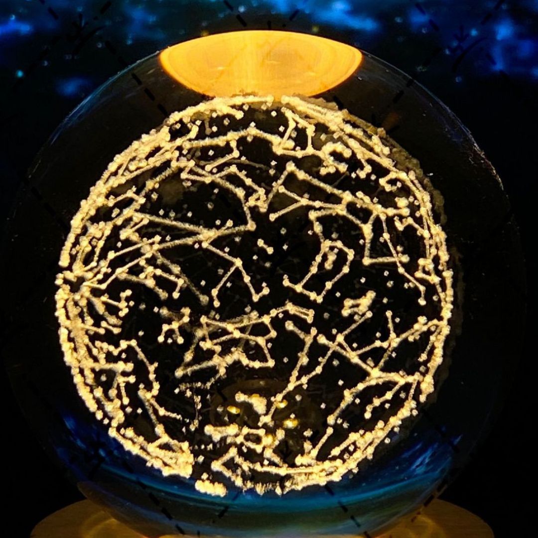 Shining Lunar Glass Orb