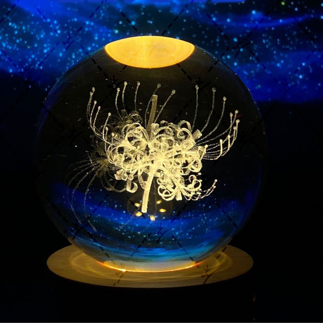 Shining Lunar Glass Orb