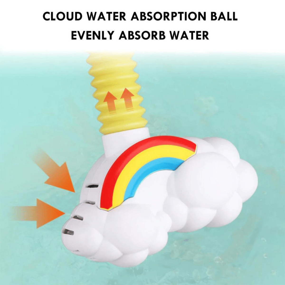 Colorful Elephant Kid Shower Toy