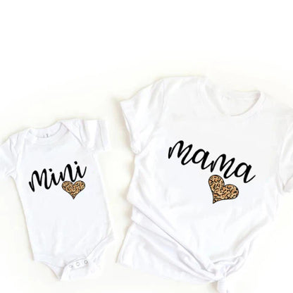 Colorful Mommy & Me Rainbow Tee Set