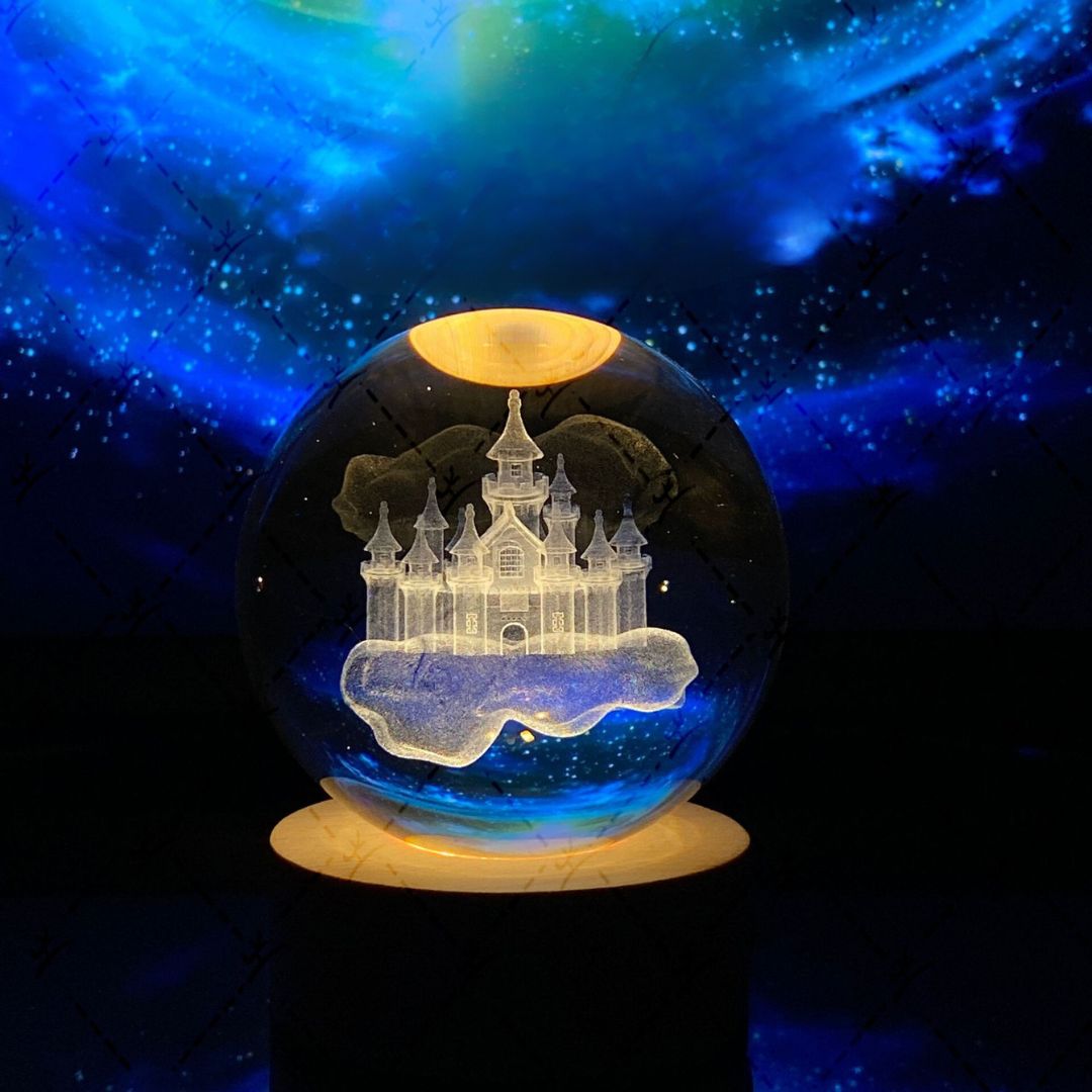 Shining Lunar Glass Orb