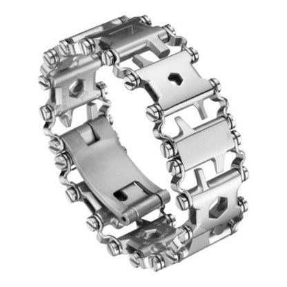 Practical Survival Watch Band with 29 Hidden Tools