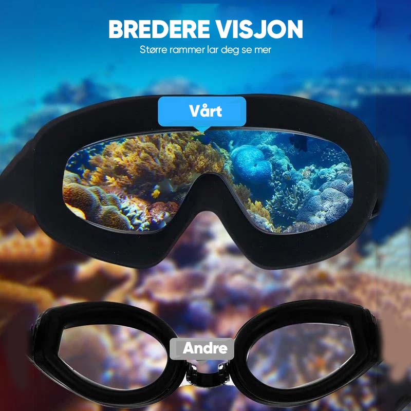 Clear Vision Anti Fog Swimming Goggles