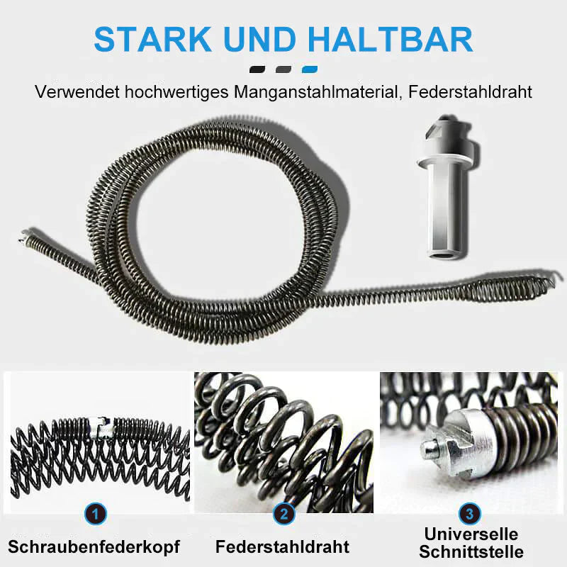 Flexible Pipe Cleaning Spring