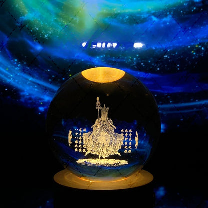 Shining Lunar Glass Orb