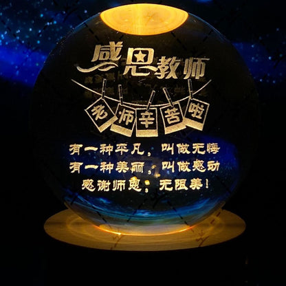Shining Lunar Glass Orb