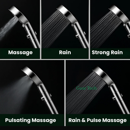 Luxury Shower Head with Powerful Water Flow